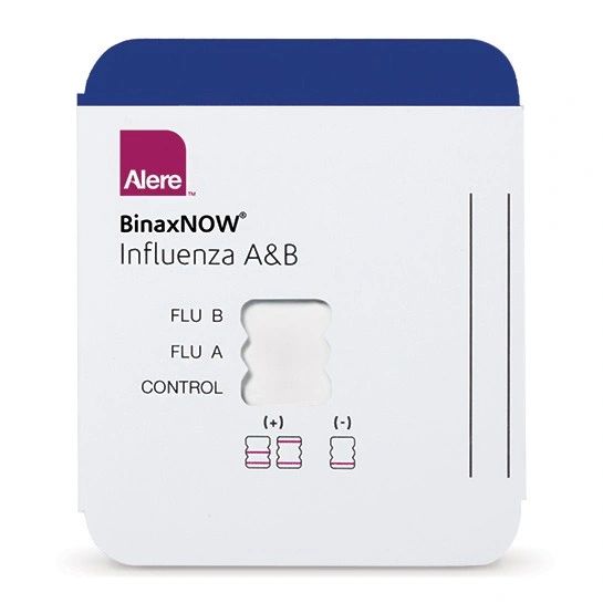 TEST KIT, INFLUENZA ALERE BINAXNOW A & B CARD (22TEST/KT) , Alere 575-000