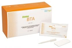 Rapid Test Status BTA Immunoassay Bladder Tumor Associated Antigen Urine Sample CLIA Waived 25 Tests , Lifesign 39025