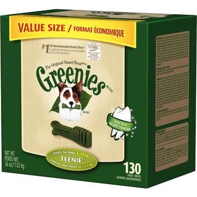 Canine Greenies Value Size Treat-Pak 36oz - 5/Case , MARS PETCARE 10123662