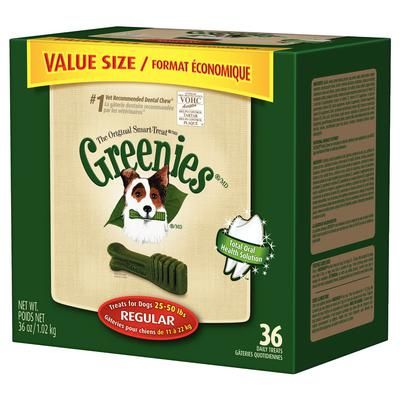 Canine Greenies Value Size Treat-Pak 36oz , MARS PETCARE 10123660