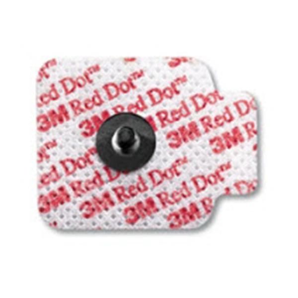 EKG Snap Electrode 3M Red Dot Monitoring Radiolucent , 600/Case , 3M 2670-3