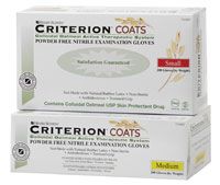 Glove Exam PF Nitrile Medium Criterion Coats 200/Bx, 10 BX/Case , HS-1126222