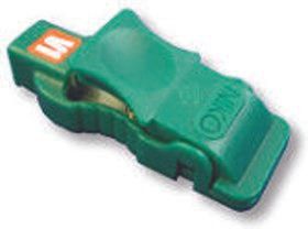 ECG/EKG Clip Nikoclip Green, Flat, Wide-Bodied, Plastic Nikotab System , 10/Pack , Nikomed NIK-20