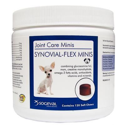 Synovial-Flex Soft Chews 120 Mini Chews , 12/case , Ceva FNGL9003120CL