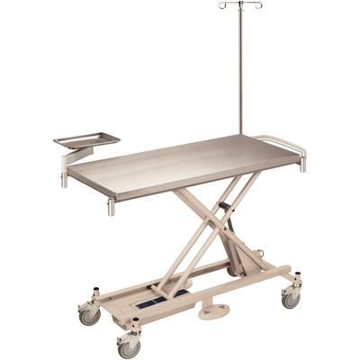 Treatment Table Model 50702 - 1 Instrument Tray and IV Pole , OLYMPIC VETERINARY 50702