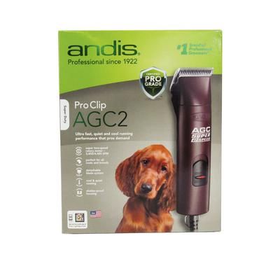 Andis AGC UltraEdge Super 2-Speed Clipper Burgundy , ANDIS 23280