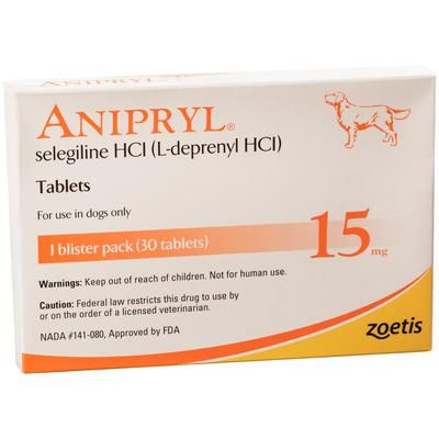 Anipryl Tablets 15 mg - 30/Bottle , ZOETIS 10000283