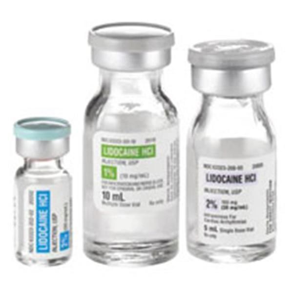 Lidocaine HCl Injection SDV 2% 2mL Sterile 25/Box , Fresenius Kabi 63323020202