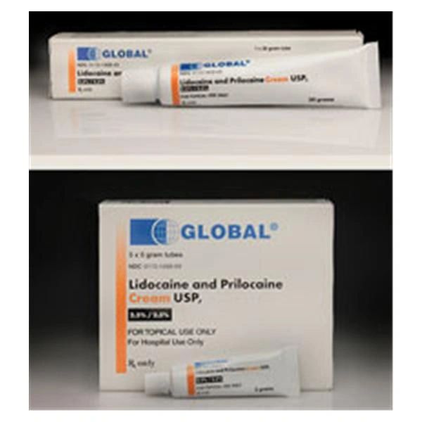 Lidocaine/Prilocaine Cream 2.5%/2.5% Tube 30Gm/Tb , Global Pharmaceuticals - 00115146845