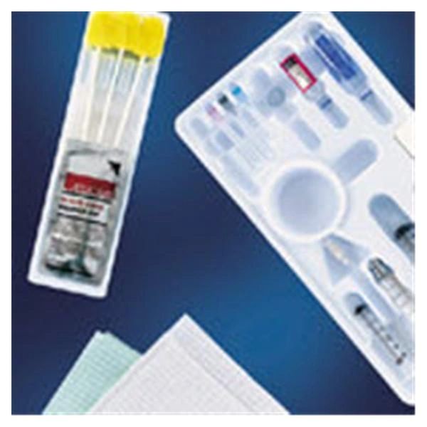 Tray Epidural Single Shot With 20gx3-1/2" Needle, Lidocaine, NaCl Standard Disposable 10/Case , Halyard Health 182199