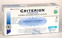 Glove Exam PF Nitrile XS Blue Criterion 100/Bx, 10 BX/Case , HS-1118533HS