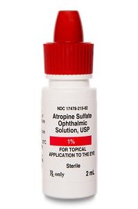 Anticholinergic 1% Ophthalmic Solution Dropper Bottle 2 mL , Akron 17478021502