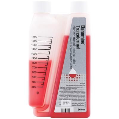 Banamine Transdermal 50mg/ml , 250 ml , Merck 138977