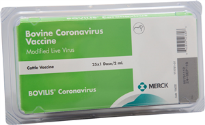 Bovilis Coronavirus 1 Dose , 25/Pack , Merck-Mwi-062931