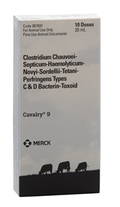 Cavalry 9 , 10 Dose , 10/Pack , Merck 067691