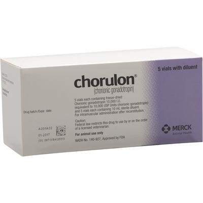 Chorulon Injectable 5 x 10 ml , Merck 133754