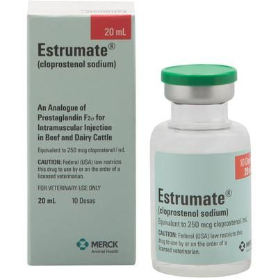 Estrumate Prostaglandin 10-Dose Vial , 20 cc , Merck 065503