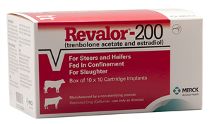 Revalor-200 - (Steer and Heifer) 100 Doses , Merck 820004