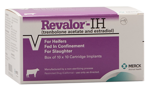 Revalor-IH - (Heifer) 100 Dose , Merck 98463