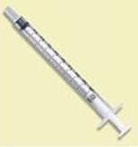 Tuberculin Syringe BD 1 mL Blister Pack Luer Slip Tip Without Safety , 200/Pack , 8 Box/Case , BD 309659