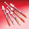 BD Insulin Syringe Only, 1mL Insulin, U-100 Slip Tip, Blister Package, Orange, 200/bx, 1600/cs , BD 329654