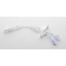 Acacia Extension Set, BD Qsyte Luer Access Split-Septum, 15cm (6") Macro Bore Tri-Extension Set, Spin Nut, 50/cs , BD 385162