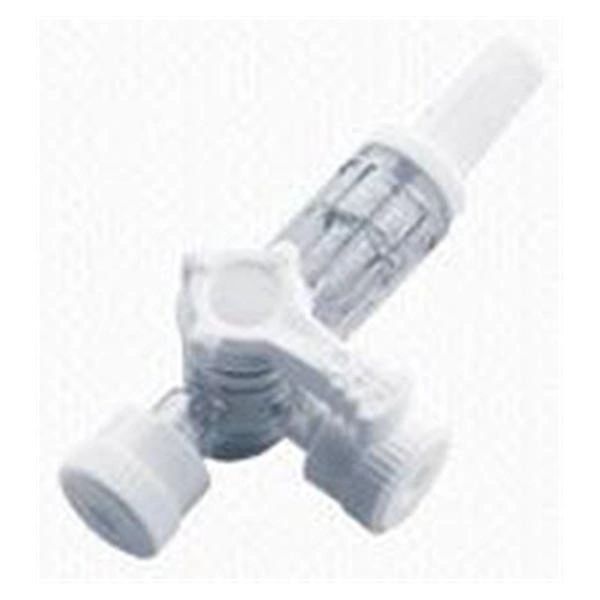 Connecta Plus 4-Way Stopcock Connector With Tap Rotation/White Tap 500/Case , BD 394910