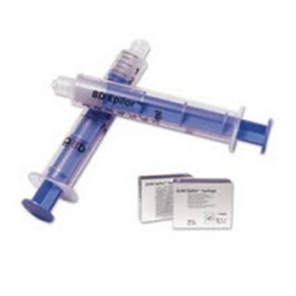 Syringe 7cc Luer Lock Epilor Sterile Disposable 10/Box, 5 BX/Case , BD 405291