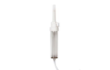 Non-Vented Gravity Blood Set, 180 micron Blood Filter, (1) Needle-Free Valve 9" from 2-Piece Male Luer Lock, 104" Length, 30 ml PV, 20/cs , BD 42081E