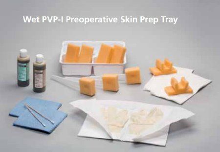Wet Skin Scrub Tray Scrub Care 20/Case , BD 4468
