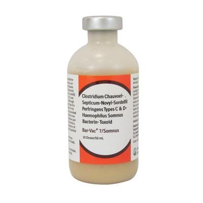 Bar-Vac 7 Cattle and Sheep Vaccine, 1000mL , Each . 6/Case , Boehringer Ingelheim 134602