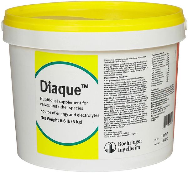 Diaque Nutritional Supplement for Calves and Other Species, 22lb , Boehringer Ingelheim 138551