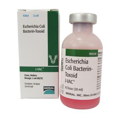 J-Vac Escherichia Coli Bacterin Cattle Vaccine, 250mL , Boehringer Ingelheim 126585