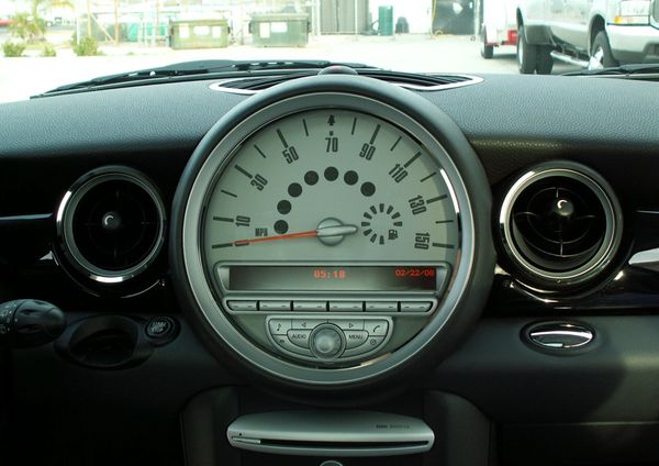Mini Cooper Coupe & Clubman Speedometer Trim Ring Polished 2008 ...