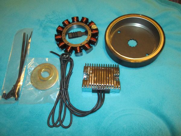 Harley charging system