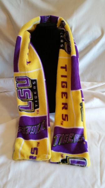 Handcrafted NCAA Louisiana State University LSU Tigers Key Chain Wristlet