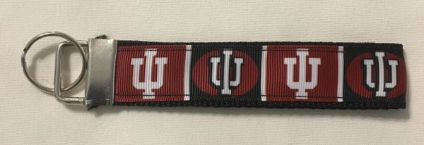 Indiana University Hoosiers Wristlet Keychain