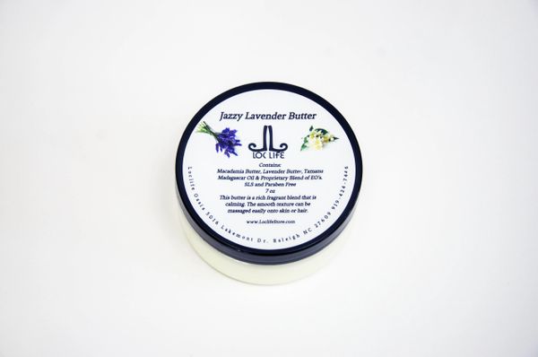 Jazzy Lavender Butter 7 Oz Loclife Store Natural Hair Body
