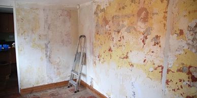 Staten Island drywall repair Wallpaper walls