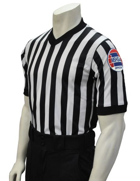 MSHSAA Men's Dye Sublimated 1" Stripe Shirt
