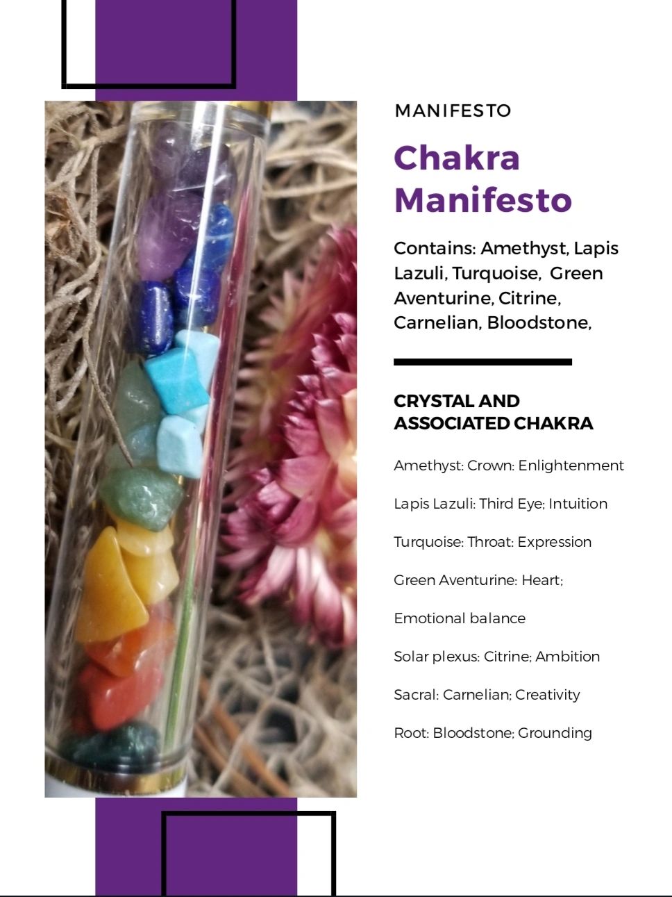 Metaphysical Properties and benefits of our Chakra Manifesto pen