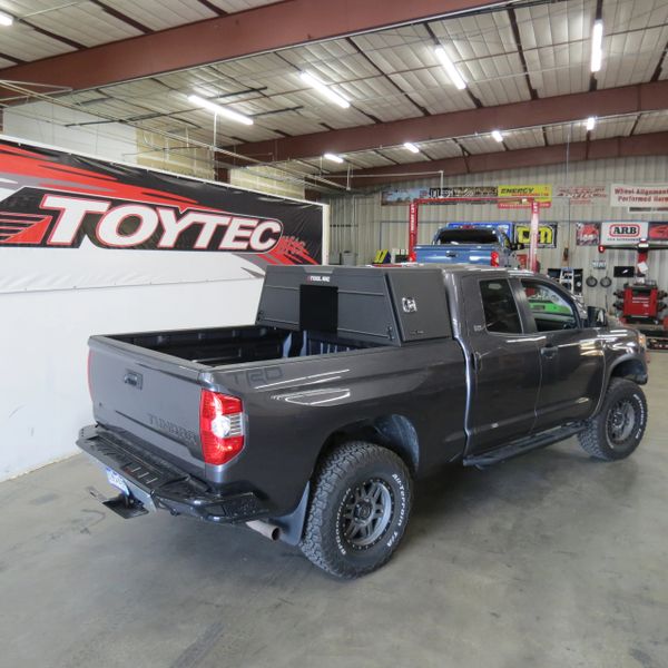 Recreational pickup truck toolbox