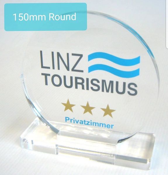 Acrylic Table Top Stand, in 3 Sizes