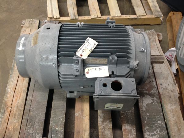 REBUILT BROOK 50HP 575V 1765RPM DE326TC-H FRAME TEFC | Ampro Electrics ...