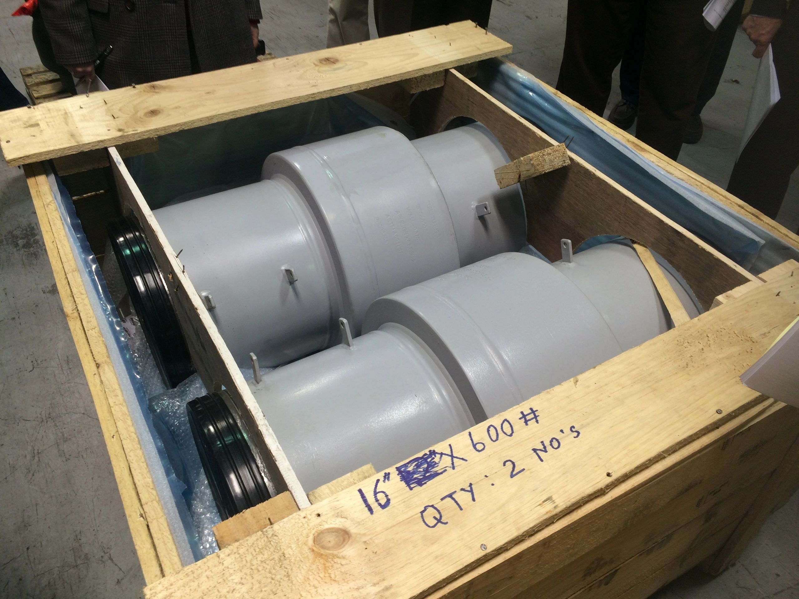 Pipe Pup Monolithic Isolation Joints in stock.