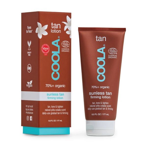 Organic Sunless Tan Firming Lotion