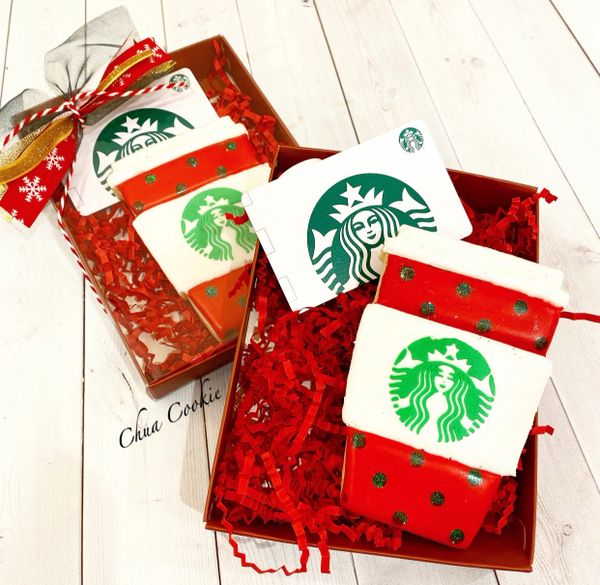 Starbucks & Cookie Gift Card Set