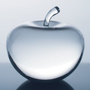 Optical Crystal Apple