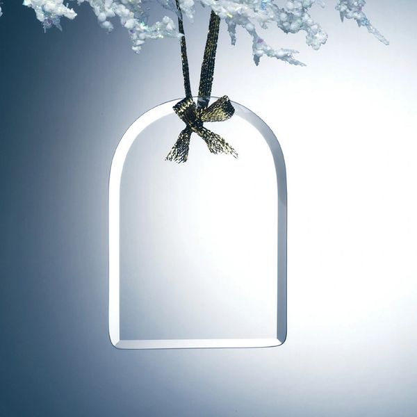 Arched Jade Glass Ornaments