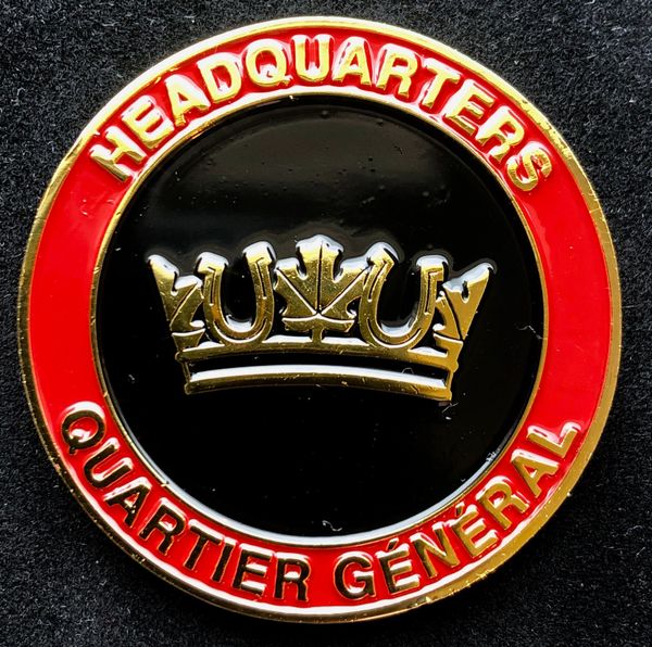 Headquarters Coin